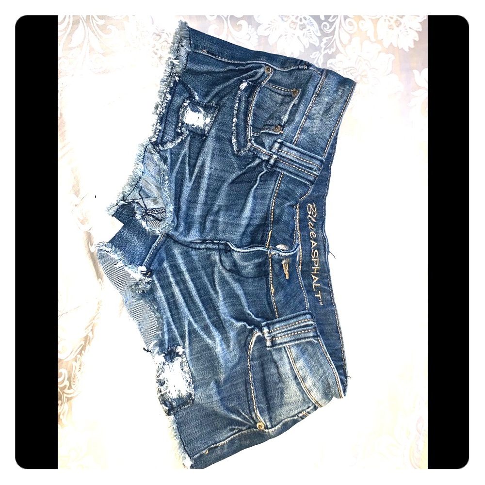 Blue asphalt Shorts sz. 3